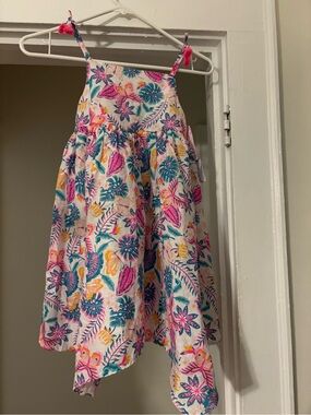 NWT Tommy Bahama Kids Tropical Butterfly Dress Girls Size 5